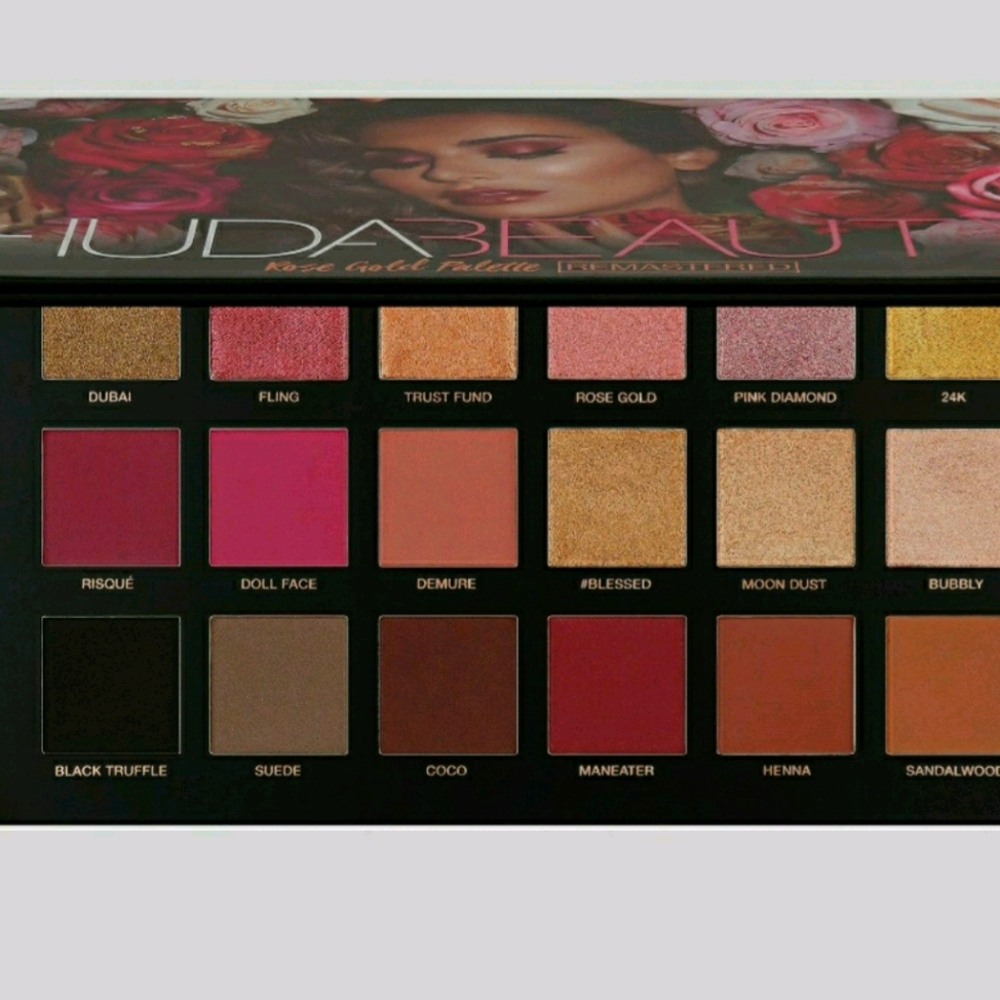Huda Beauty remastered rose gold